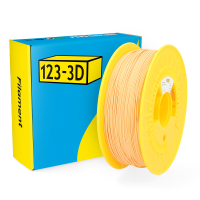 123-3D Filament PLA Pastel Orange 1.75mm 1 kg  DHM00048