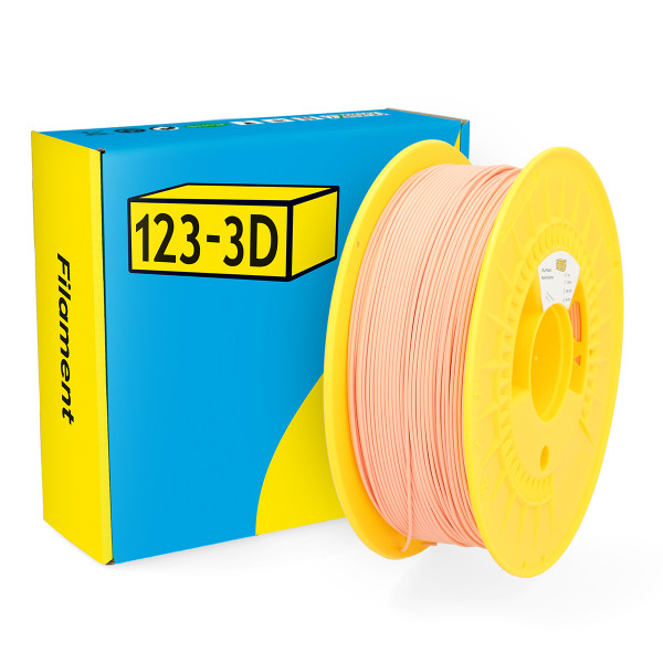 123-3D Filament PLA Pastel Salmon 1.75mm 1kg  DHM00054 - 1