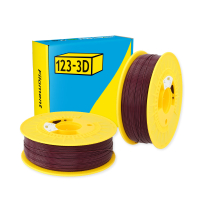 123-3D Filament PLA Purple 1.75mm 2-pack 1 kg DHM10033
