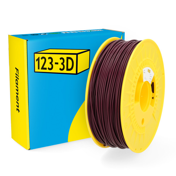 123-3D Filament PLA Purple 2.85mm 1 kg DHM00034 - 1