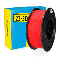 123-3D Filament PLA Red 1.75 mm 3 kg DHM00185