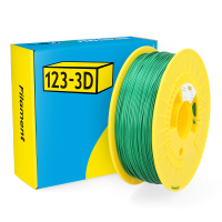 123-3D Filament PLA Satin Dark Green 1.75mm 1kg  DHM00077