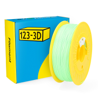 123-3D Filament PLA Satin Lime Green 1.75mm 1kg  DHM00075