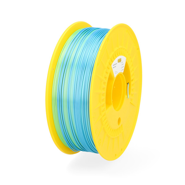 123-3D Filament PLA Satin Rainbow Blue / Green / Purple 1.75mm 1kg DHM00117 - 2