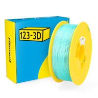 123-3D Filament PLA Satin Rainbow Emerald 1.75mm 1kg  DHM00113