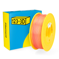 123-3D Filament PLA Satin Rainbow Flame 1.75mm 1kg  DHM00116
