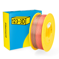 123-3D Filament PLA Satin Rainbow Twilight 1.75mm 1kg  DHM00118