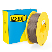123-3D Filament PLA Silk Bronze 1.75mm 1kg  DHM00068