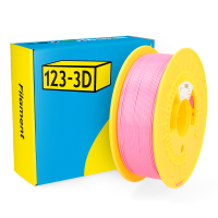 123-3D Filament PLA Silk Pink 1.75mm 1kg  DHM00076