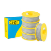 123-3D Filament PLA Silver 1.75mm 5-pack 1kg