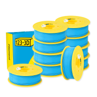 123-3D Filament PLA Sky Blue 1.75mm 10-pack 1kg  DHM10020
