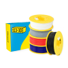 123-3D Filament PLA Starterpack Black, White, Red, Grey and Blue 1.75mm 1kg
