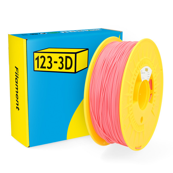 123-3D Filament PLA Strawberry Pink 1.75mm 1kg  DHM00018 - 1