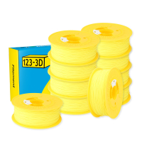 123-3D Filament PLA Sulfur Yellow 1.75 mm 10-pack 1 kg DHM10078
