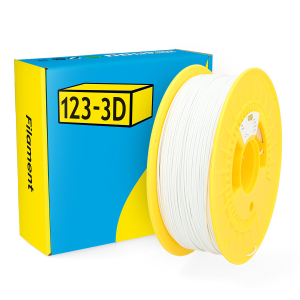 123-3D Filament PLA White 1.75mm 1 kg DHM00002 - 1