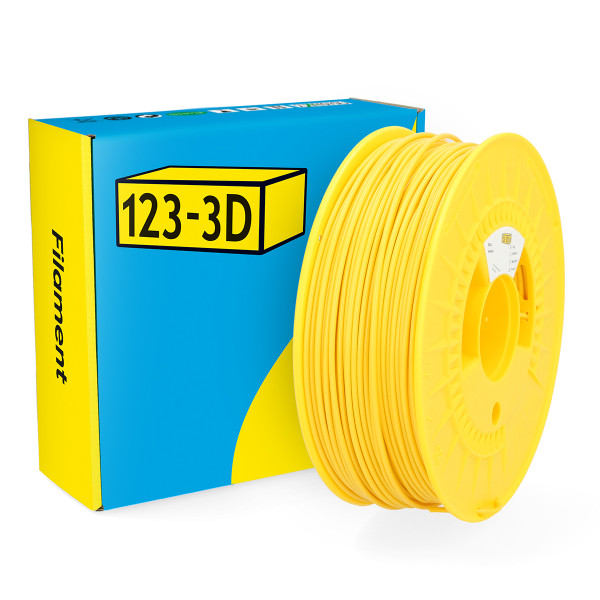 123-3D Filament PLA Yellow 2.85mm 1 kg DHM00030 - 1