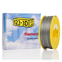 123-3D Filament Silver 2.85mm PLA 1.1kg (New Improved)  DFP01090