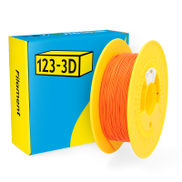 123-3D Filament TPU 85A Orange 1.75 mm 0.5 kg  DHM00172