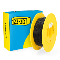 123-3D Filament TPU 98A Black 1.75mm 0.5kg  DHM00167