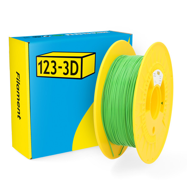 123-3D Filament TPU 98A Lime Green 1.75mm 0.5 kg  DHM00168 - 1