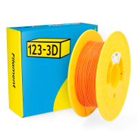 123-3D Filament TPU 98A Orange 1.75 mm 0.5 kg  DHM00164
