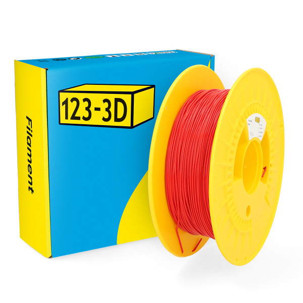 123-3D Filament TPU 98A Red 1.75mm 0.5 kg DHM00165 - 1