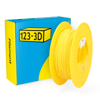123-3D Filament TPU 98A Yellow 1.75mm 0.5 kg  DHM00166