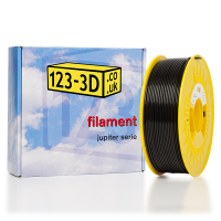 123-3D Filament black 2.85mm PLA 1.1kg (New Improved)  DFP01093