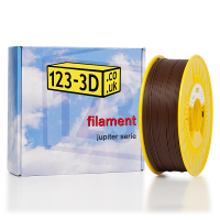 123-3D Filament brown 1.75mm PLA 1.1kg (New Improved)  DFP01040