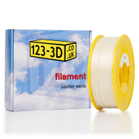 123-3D Filament cream white / pearl white 1.75 mm PLA 1.1 kg (New Improved)  DFP01080