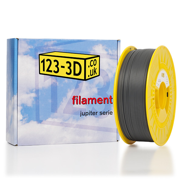 123-3D Filament grey 1.75mm PLA 1.1kg (New Improved)  DFP01050 - 1