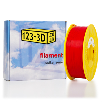 123-3D Filament red 1.75 mm High Speed PLA 1.1 kg (Jupiter series)  DFP01186