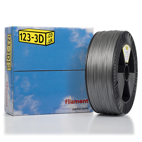 123-3D Filament silver 1.75mm PLA 3kg (New Improved)  DFP01089 - 1