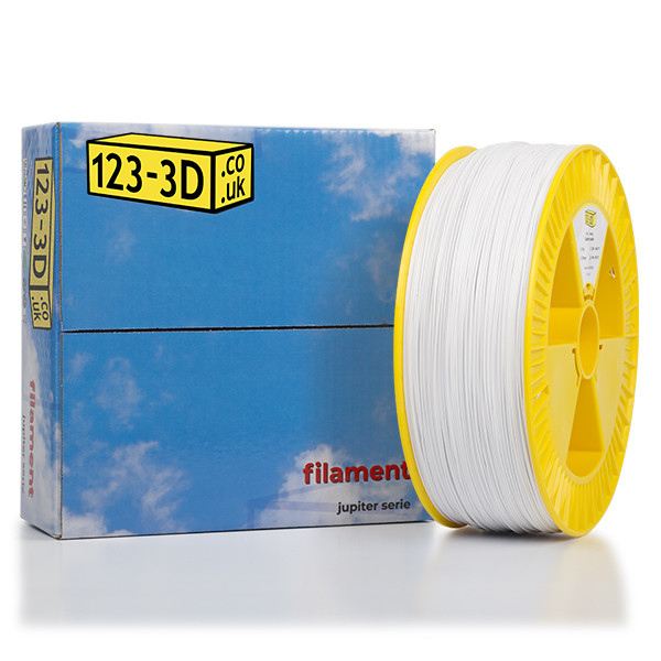 123-3D Filament white 1.75 mm PLA 3 kg (New Improved)  DFP01085 - 1