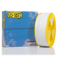 123-3D Filament white 1.75 mm PLA 3 kg (New Improved)  DFP01085