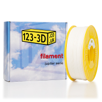 123-3D Filament white 1.75mm PLA 1.1kg (New Improved)  DFP01084