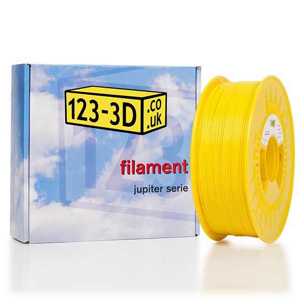 123-3D Filament yellow 1.75mm PLA 1.1kg (New Improved)  DFP01043 - 1