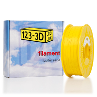 123-3D Filament yellow 1.75mm PLA 1.1kg (New Improved)  DFP01043