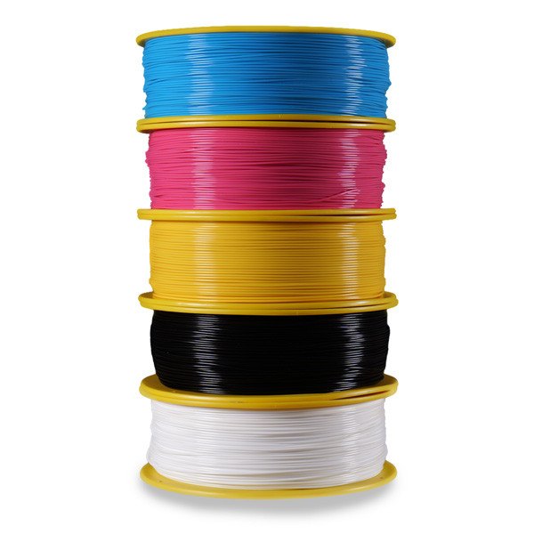 123-3D Full Spectrum Filament Bundle (CMYK + White) 1.75 mm 5kg DHM10126 - 2