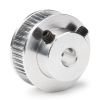 GT2 timing belt pulley, 40 teeth, 6mm belt, bore, 6.35mm GT2 40T W6 B6.35 DME00101 - 1