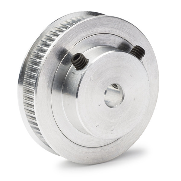 123-3D GT2 timing belt pulley, 60 teeth, 6mm belt, 6.35mm bore GT2 60T W6 B6.35  DME00103 - 1