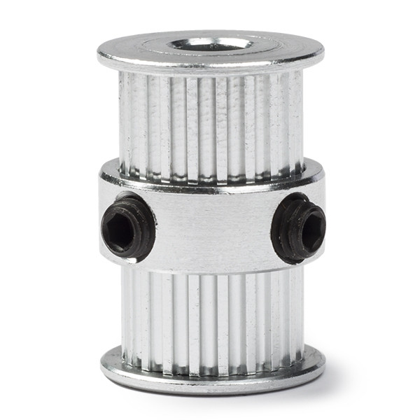 123-3D GT2 timing belt pulley with bearing, 20 teeth, 6mm belt, 5mm bore GT2 20T W6 B5  DME00057 - 1