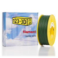 123-3D Glitter filament Green 1.75 mm PLA 1.1 kg (Jupiter series)  DFP01129