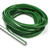 123-3D Green slot cover 6mm for 2020 profile (15 metres)  DFC00126