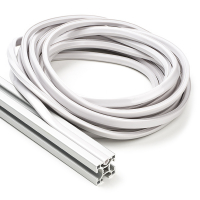 123-3D Grey slot cover 8mm for 3030 profile (7.5 metres)  DFC00158