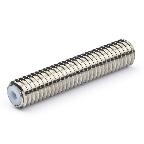 123-3D Heatbreak with internal Teflon tube | Prusa MK8 compatible, M6 x 30mm  DMK00019 - 1