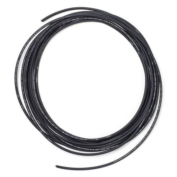 123-3D Heated bed wire black max 19A, 5m  DDK00083 - 1