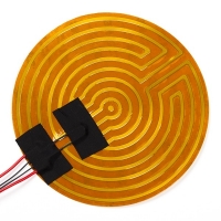 123-3D Kapton 24V roundheating mat, 29cm  DHB00030