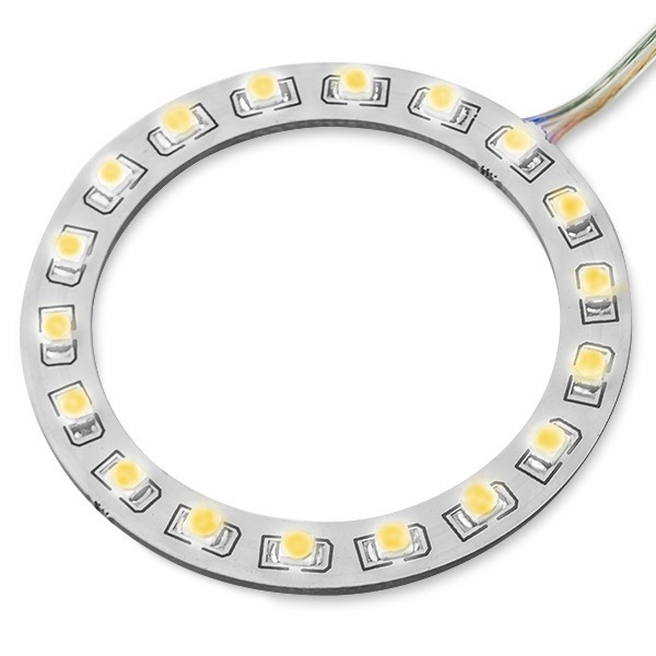 123-3D LED ring yellow  DLE00008 - 1