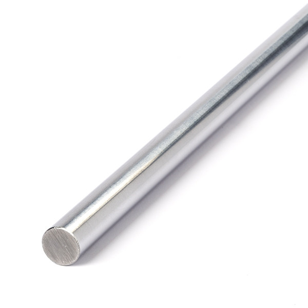 123-3D Linear shaft rod hardened and ground with chrome layer, 10mm x 500mm  DGA00005 - 1